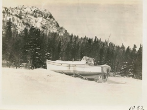 Image: Seeko- Hauled out for winter near camp